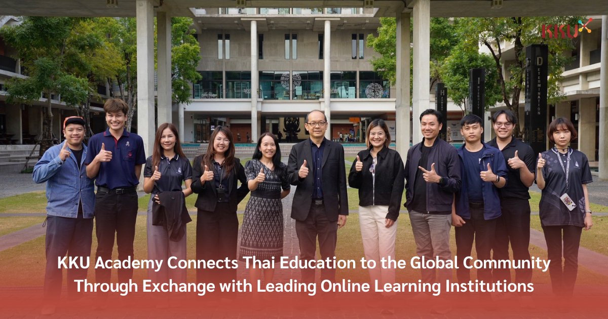 KKU Academy ร่วมแลกเปลี่ยนเรียนรู้และเปิดมุมมองใหม่ด้านการผลิตหลักสูตรออนไลน์ กับมหาวิทยาลัยมหิดลและตลาดหลักทรัพย์แห่งประเทศไทย